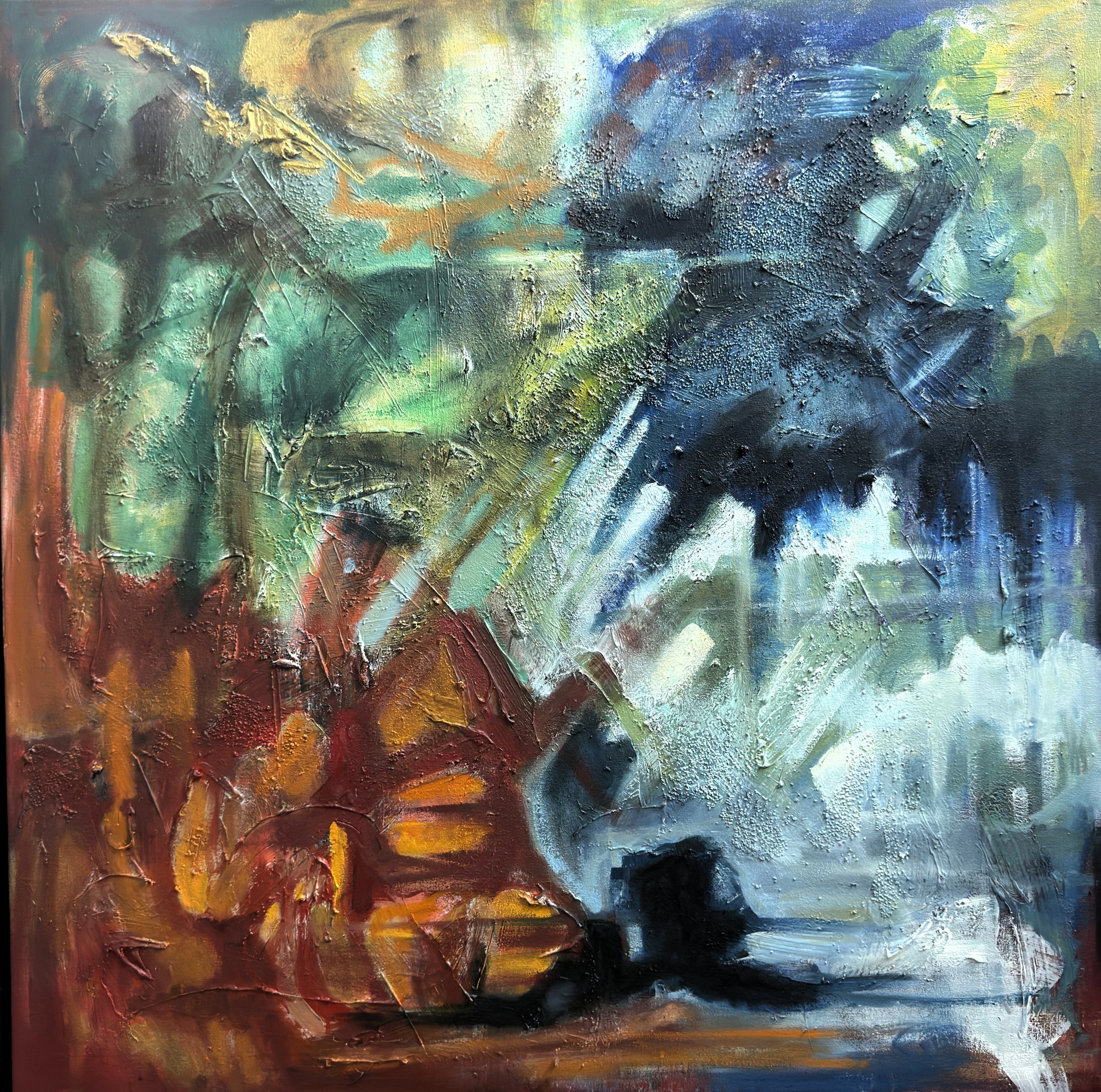 Exhibition painting 10 · Oil on canvas
