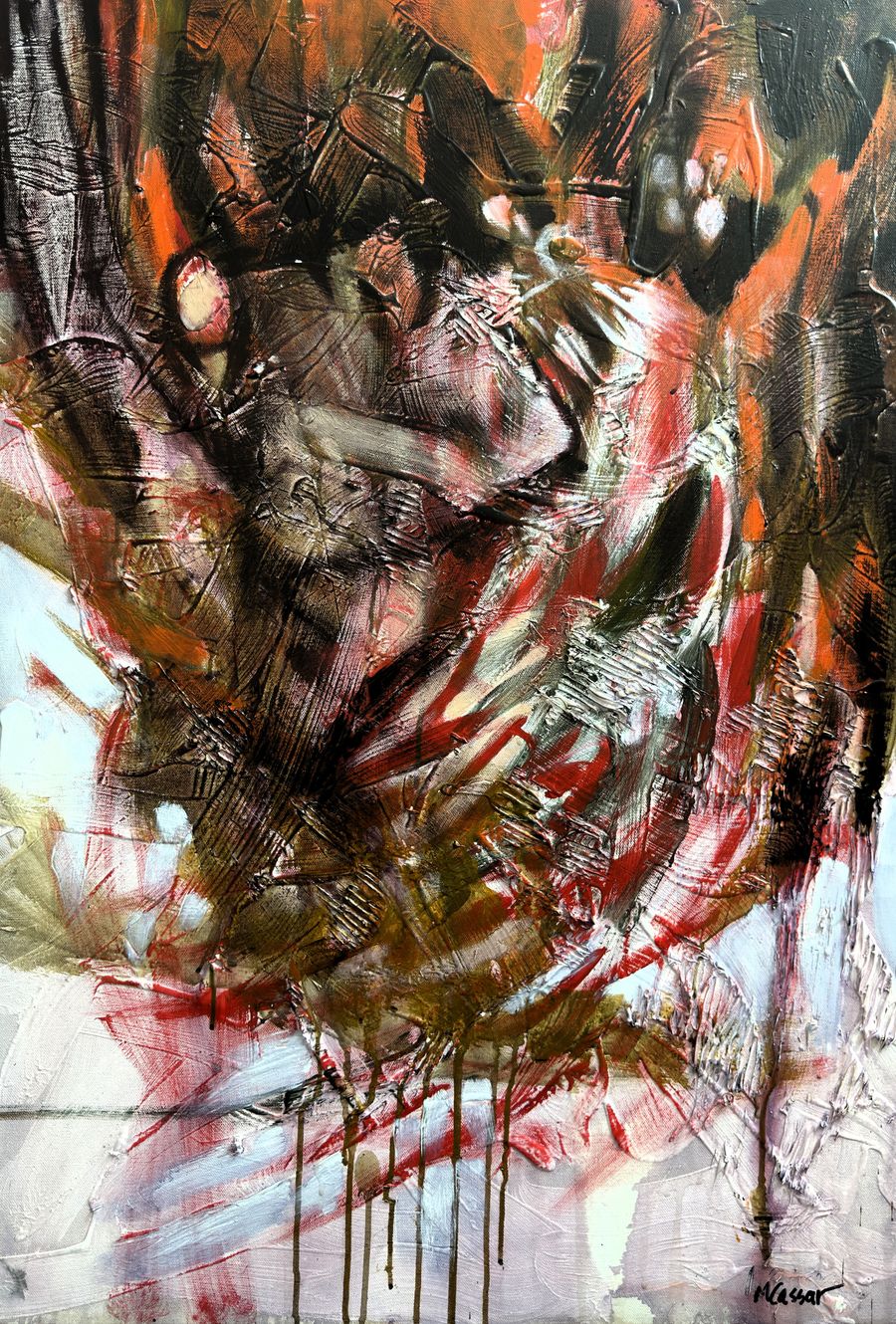 Exhibition painting 08 · Oil on canvas