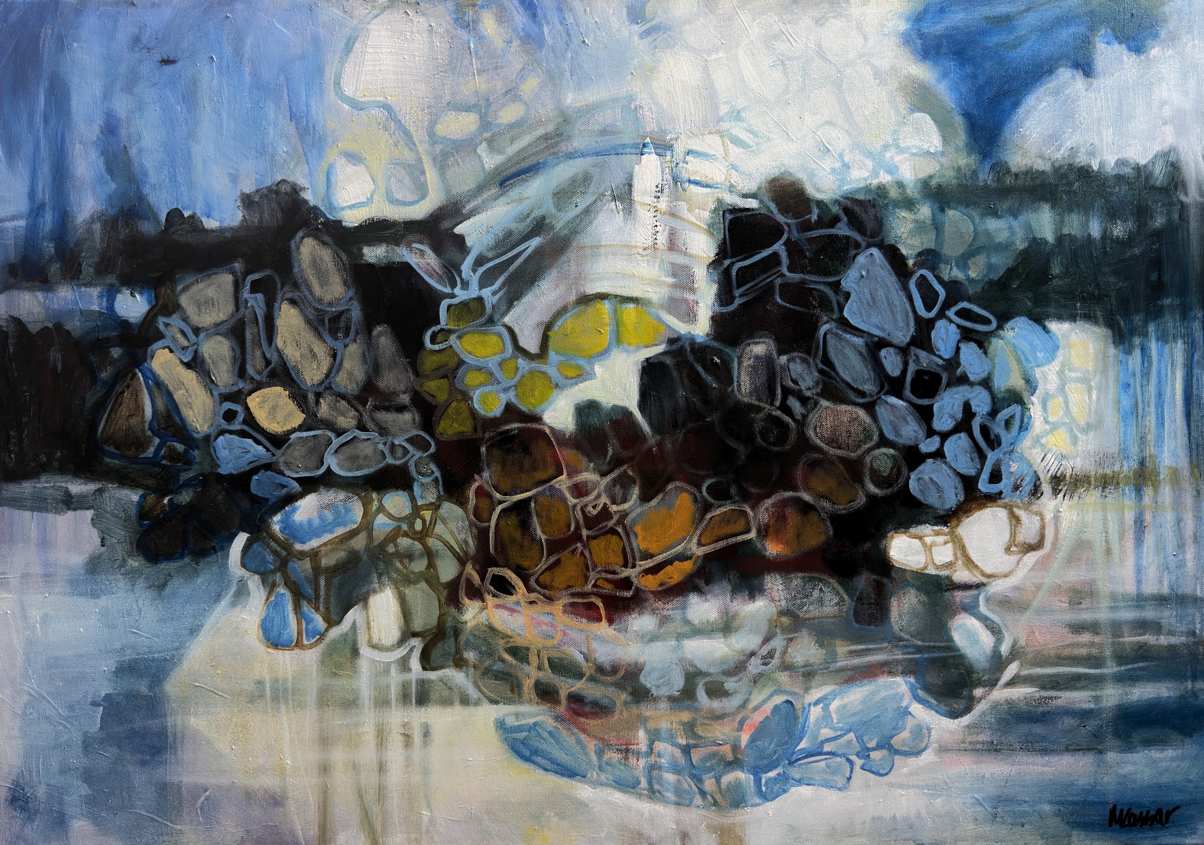 Exhibition painting 09 · Oil on canvas