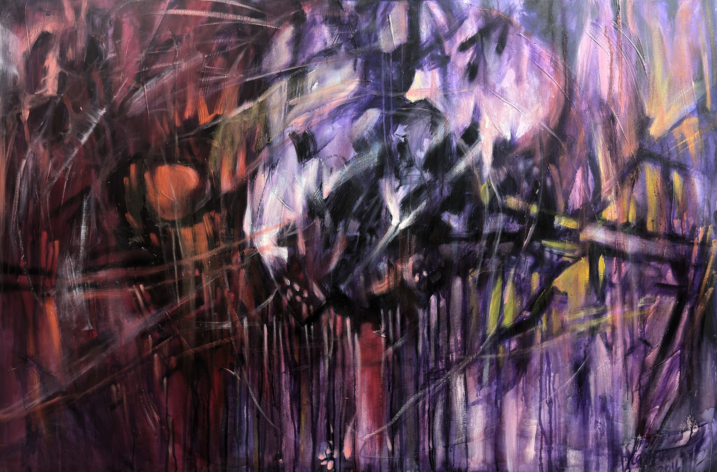 Exhibition painting 15 · Oil on canvas