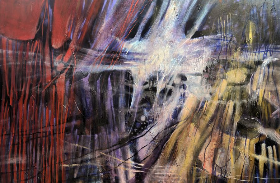 Exhibition painting 16 · Oil on canvas