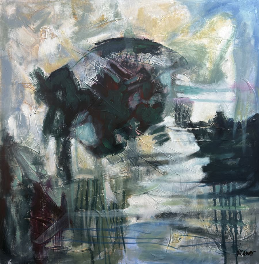 Exhibition painting 12 · Oil on canvas