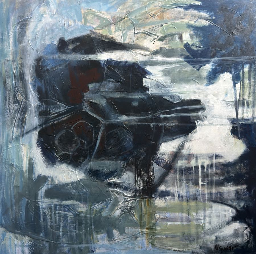 Exhibition painting 13 · Oil on canvas