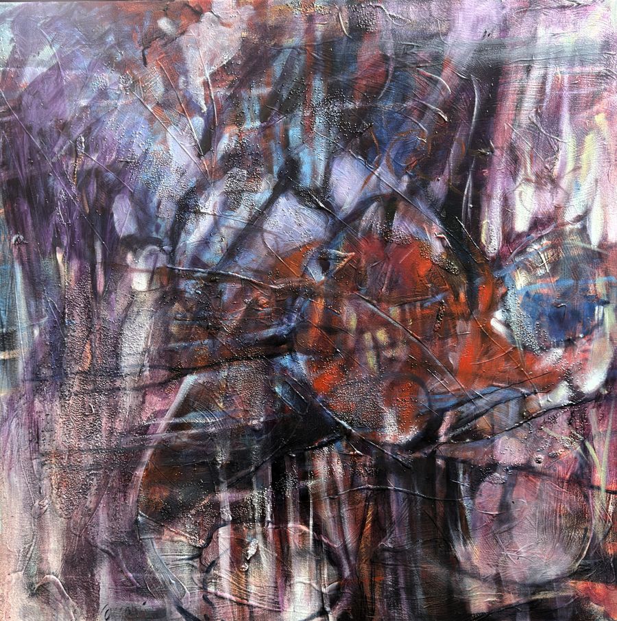 Exhibition painting 11 · Oil on canvas