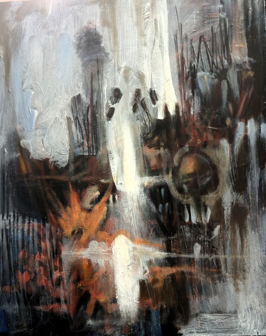 Exhibition painting 01 · Oil on canvas