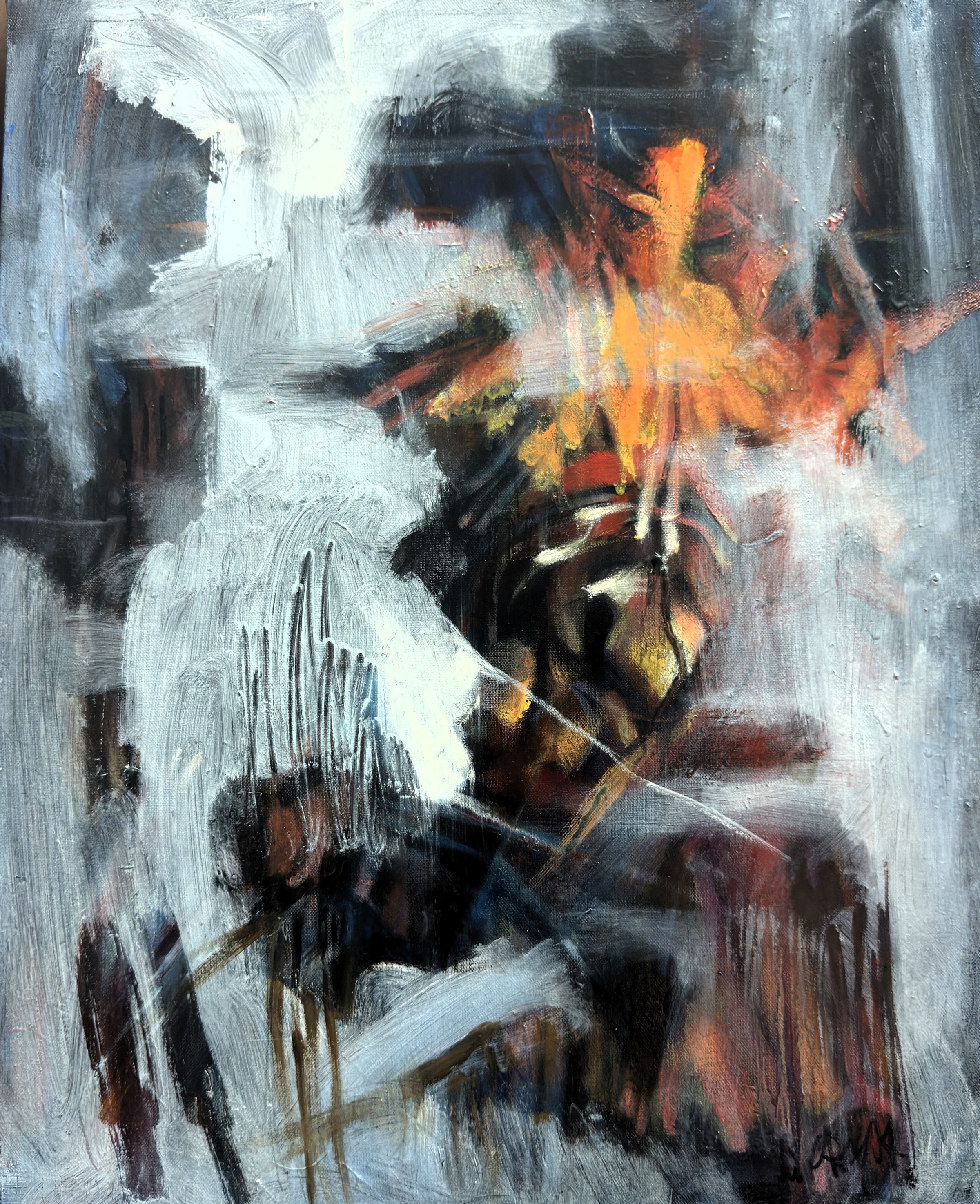 Exhibition painting 02 · Oil on canvas
