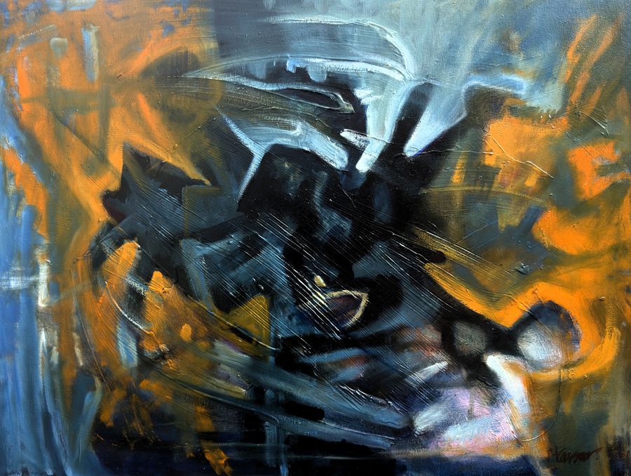 Exhibition painting 03 · Oil on canvas