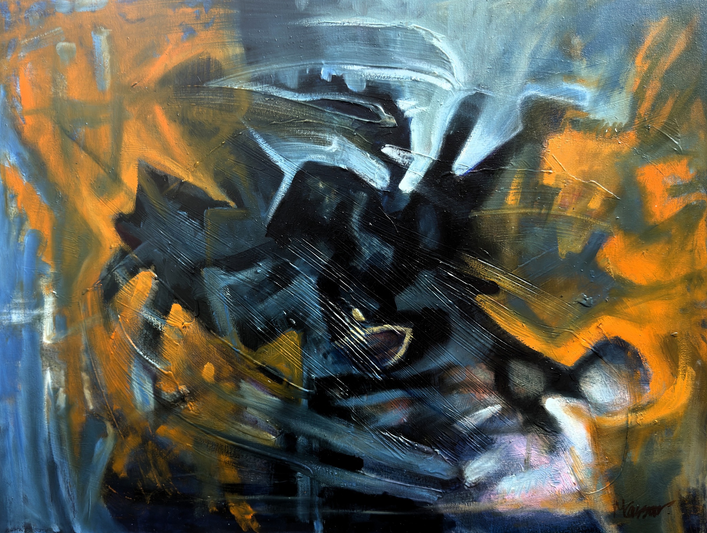 Exhibition painting 03 · Oil on canvas